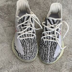 Adidas Black and White Yeezy Boost 350 V2